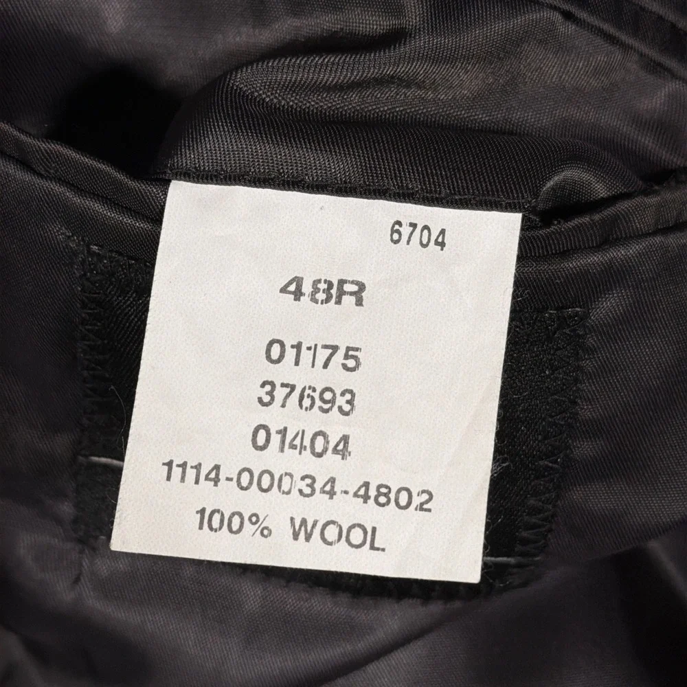Jos. A. Bank Suit Jacket Blazer Mens 48R Gray Windowpane 100% Wool‎ 2 Button